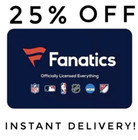 Fanatics com 25  Off C0de Fanatics C0des Uncapped