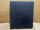 Vintage At t Co    Bell Telephone   2 Ring Binder -- Made In Usa