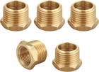 Brass Pipe Fitting Reducer Hex Bushing 3 4  Npt Male X 1 2  Npt Female Thread   