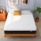 10  Full Size Mattress In A Box Hybrid Spring Memory Foam