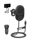 Anker Magsafe Wireless Car Charger Holder Mount Maggo 25w Usb Adapter New Sealed