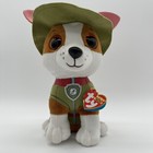 Ty Beanie Boos - Tracker Chihuahua Dog Paw Patrol Buddy Medium 9 5    New W  Tags