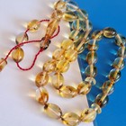       natural Baltic Amber Islamic Prayer 33 Beads Misbaha Tasbih Rosary 16g    