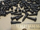70 - Vintage New-old Stock Blued Slotted Round Head Steel Wood Screws  5 8  X  7