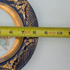 Antique 1800s Royal Vienna Austria   Carl Larsen Transferware  Gilded 8  Charger
