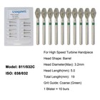 Dental Diamond Burs Fg Barrel Diamond Bur Super Coarse High Speed Friction Grip