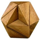 Hexagon Cube - Wooden Puzzle Brain Teaser