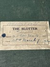 Rare New York City 1922 Police Blotter 28th Precinct Jan16-march7