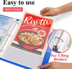 900 Pack Sheet Protectors For 8 5 X 11 Inch Paper  Clear Plastic Sleeves For 3 R