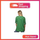 Foco Philadelphia Eagles Nfl Womens Kelly Green Rhinestone Logo Oversized V-neck