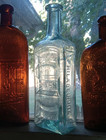 Simmon s Liver Regulator Macon ga 1880s Paneled Med Bottle 8 7 8 large Size