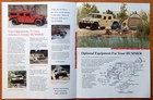 Hummer   1993 Civilian Hummer   Original Brochure   Exc Cond   Free Shipping
