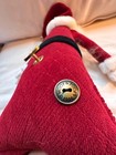 Large 2006 Woof   Poof 28  Santa Claus Handmade Christmas Plush Music Box