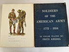 Soldiers Of The American Army 1775 - 1954   32 Color Loose Prints  Fritz Kredel