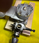 Vintage O s  Max  46 Sf Glow Rc Airplane Engine - W original Muffler - Tested