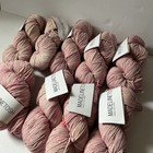 Madelinetosh Yarn Lot Of 9 Skeins Sq Vintage Rose Pink Lavender Mad Tosh Wool