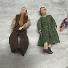 Lot Of 6 Antique vintage German Caco Miniature Dollhouse 3   -6    Dolls