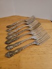 Imperial Chrysanthemum By Gorham Sterling Silver Dinner Size Fork 7 5 8 