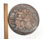Vintage Beautiful Handmade Copper Metal Decorative Designed Wall Hanging Plate