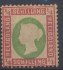 Heligoland Stamps  1869-1873 Perforated  Mint Hinged  Sg5 6  Cv   215