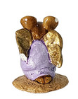 Wee Forest Folk M-145 Pageant Angel 1985 By Annette Petersen     With Box