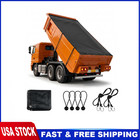 Heavy-duty Dump Truck Mesh Tarp Pvc Cover For Manual Or Electric Dump Truck Tarp