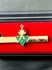York Rite Past Allied Degree Tie Bar Necktie Masonic Boxed Freemason New 