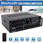 Bluetooth 5 0 Hifi Sunbuck 2000w Stereo Power Amplifier Karaoke Fm Usb Sd Aux