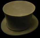 1880s - 1890s  Silk Collapsible Top Hat 5 1 2  Tall -  Size 6 1 2 - Knox Brand