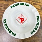Vintage Parkbrau German Beer Company Ashtray Advertising Germany Ceramic