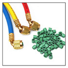 50pcs A c 1 4  Charging Hose manifold Sealing O Ring Kit Replacement Rubber Gask