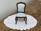 Concord Miniatures Set Of 2 Chairs  6842 Vintage Dollhouse Furniture 1 12 Scale