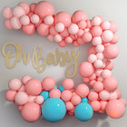 Oh Baby Sign  wooden gold  For Baby Shower Party Banner  Gender Reveal Boy Girl