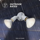 Outdoor Dusk To Dawn Floodlight     Weatherproof Security Light     Motion Sensor