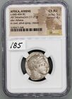 Attica  Athens  Ca  440-404 Bc  Ar Tetradrachm   Ngc Choice Au  5 5 - 4 5  Crest