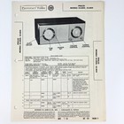 1953 Philco Clock Radio 53-800 804 Service Wire Schematic Repair Manual Sam   s