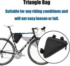Bicycle Triangle Bag Waterproof Bike Saddle Bag Bicycle Frame Front Tube Pouch