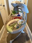 Fisher-price Infant Baby Swing W  Mobile   Music  Green White Gray