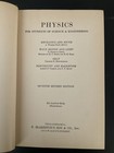 1932 Physics For Students Of Science   Engineering 7th Ed P  Blakiston s Son