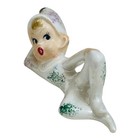 Norcrest Ceramic Pixie Elf Sponge Paint F     786 Figurine