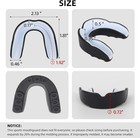 6pcs Youth Mouthguard With Case For Boxing Mma Hockey Soccer Basketball