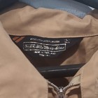 Sears Oakbrook Sports Men s Tan Full Zip Short Jacket Coat Size L 40  Chest