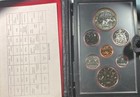 Canada 1980 Royal Canadian Mint Double Dollar Proof Coin Set Bu With Coa
