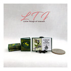 Familiar Wild Flowers Book 2 Pc 1 12 Scale Miniature Readable Illustrated Book