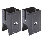 Fulton 300shb Medium-duty Steel Sawhorse Brackets 2 H X 4 W In 