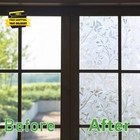 Window Privacy Film With Installation Tools  Bathroom Frosting Decorative Window