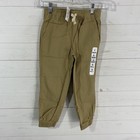 Children s Place Lot Of 2 Boys Jogger Pants Size 5 Blue beige Stretch New