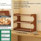 3-tier Bamboo Storage Shelf  Heavy-duty Freestanding Organizer