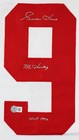 Gordie Howe  mr  Hockey Hof 1972  Authentic Signed White Pro Style Jersey Bas