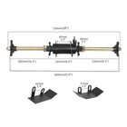 28   Rear Axle  Suspension Swing Arm Frame Kit For Diy Atv Quads Buggy